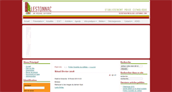 Desktop Screenshot of college-lestonnac.com